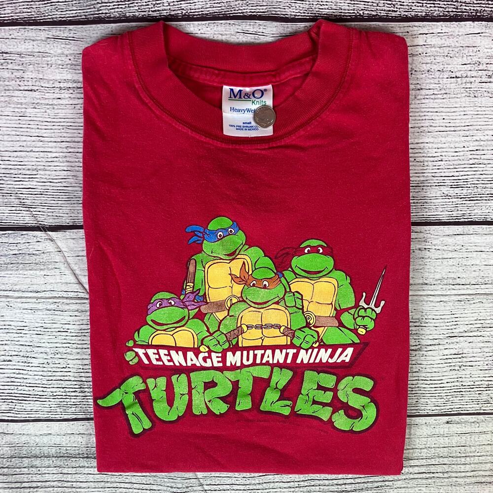 Vintage Teenage Mutant Ninja Turtles Cartoon T-shirt
